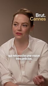 44K views · 173 reactions | "C'est tellement agréable de savoir qu'on peut s'abandonner entièrement à une personne qui guide le projet et qui en fera la meilleure version possible de lui-même…" Emma Stone et Willem Dafoe, à l'affiche de "Kinds of Kindness" de Yórgos Lánthimos présenté à #Cannes2024, racontent l'importance de la confiance entre un acteur et un réalisateur. | Brut | Facebook