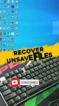 Lost Your Work? Here’s How to Recover Unsaved Word Files! 😱📄