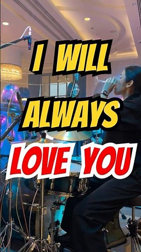 MINUM DULU #music #drums #whitneyhouston #song #concert #thailand #natthawanaom #diva #live #youtube