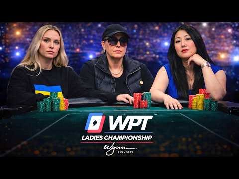 $486,600 On The Line as Final Three Battle for the WPT Ladies Championship