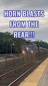 MN 4907 SPEEDS Through Ramsey With REAR Cabcar Horn Blasts!