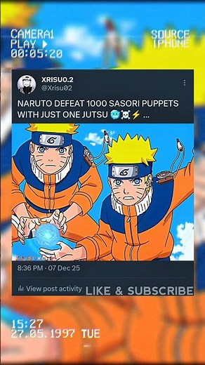 MULTI SHADOW CLONE JUTSU ☠️...