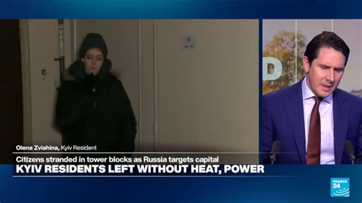 Mass blackout hit Kyiv: Resident describes living in freezing temperatures and without electricity