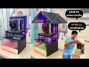 Mod PC Case Super Cheap From Discarded Items! Ghost Month Makes A Slightly Negative PC Case [ Woo...
