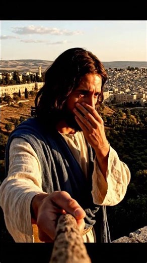 Jesus Weeps Over Jerusalem