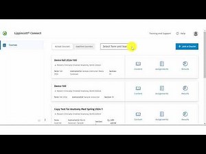 Lippincott Connect - Student - Course Landing Page