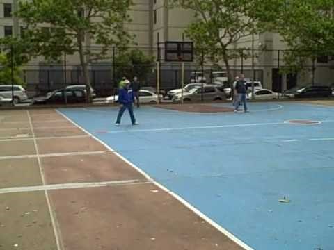 Old Timer's Punchball Game In Tanahey Park: May 23, 2010