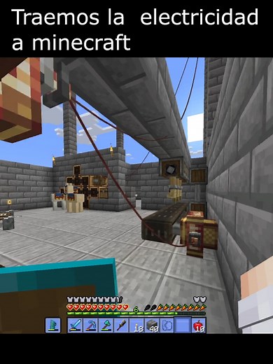 Cómo utilizar un generador de electricidad en Minecraft