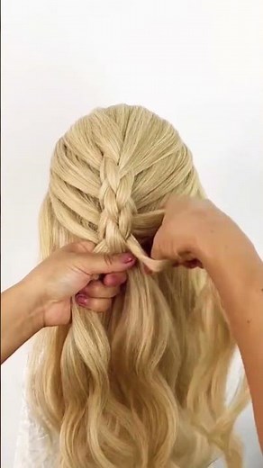 braid styles for long hair//step by step tutorial for beginners// #braidhairstyles #longbraids