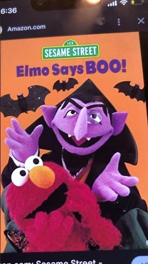 Elmo’s Says Boo 👻 1997 DVD 📀