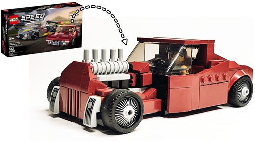 LEGO MOC-136489 76903 RAT ROD MOC (Speed Champions 2023)