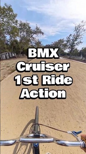 BMX Racing Cruiser 1st Ride!