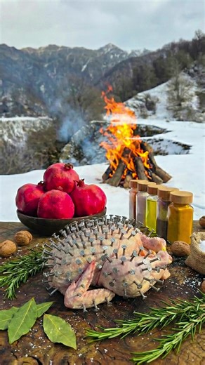 Outdoor cooking plan: perfect. Reality: burnt chicken 😂 Marinated in pomegranate juice, cooked under a bucket… went to train in the mountains and came back to THIS 😂🔥 #o#outdoorcookingc#campcookingf#firecookingb#burntchickenf#foodfail