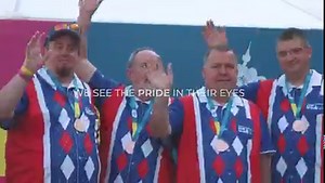 You made us all proud ❤️🤍💙 Bowling Athlete Josh takes us out of Special Olympics World Games Berlin 2023 along with an emotional look back. Our athletes, coaches & partners are true champions! #Cheer4USA | Special Olympics USA
