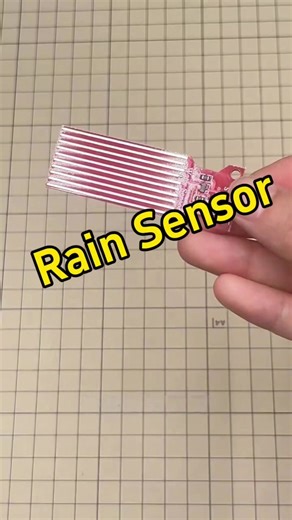 a smart rain detection sensor helps you close windows automatically when it rains.#radar #AIot #sensor #smarthome