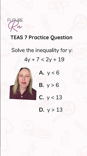 TEAS 7 Practice Question #teas7 #atiteas