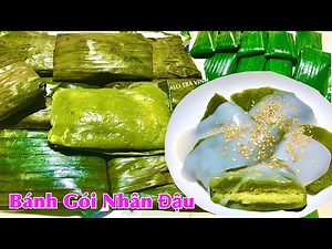PANDAN LEAF CAKE - A traditional Vietnamese cake made from rice flour with a soft, chewy, and del...