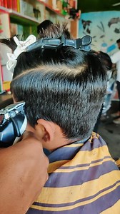 Kids Modern Comb Over with Hard Part | Indian Hair Style