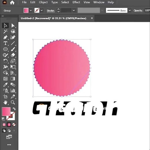 Digital Flower Art Tutorial for Beginners | Adobe Illustrator Step by Step#illustrator#flowerart