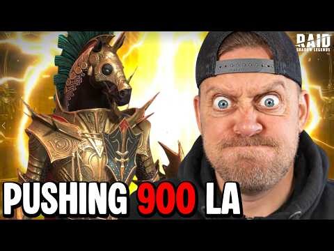 Pushing season live arena 900 points in Raid