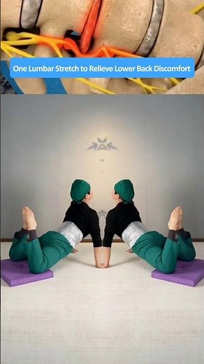 One Lumbar Stretch to Relieve Lower Back Discomfort