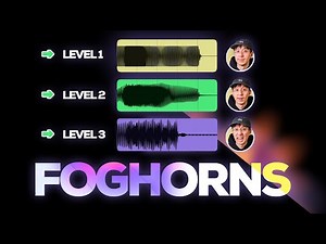 Learn these THREE levels to master the FOGHORN 😉