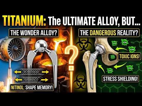Titanium: The Miracle Metal with a Toxic Secret? #curiosityatlas #futuretech #techreview