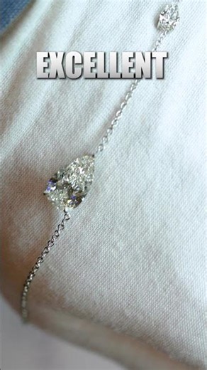 5 carat Natural Pear Shape Necklace