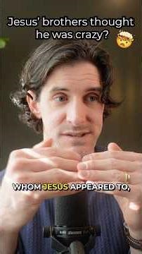 Jesus' Brother Thought He Was Crazy 🤯 #shorts #jesus #faith