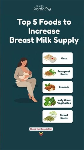 Top 5 Foods to Increase Breast Milk Supply