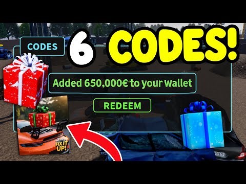 *NEW YEAR CODES* ALL WORKING CASH CODES For FIX IT UP! Roblox Fix It Up Codes! Roblox