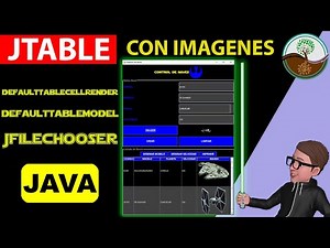 😲SUPER! JTABLE con Imagenes – JFileChooser – en Java ☕️
