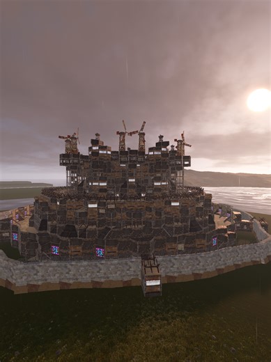 Circle Zerg Base , полный обзор на ютубе #rust #base #clan #chinabase #circle