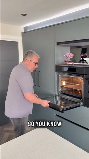 Cleaning the oven door is usually the awkward part, especially when marks build up between the glass