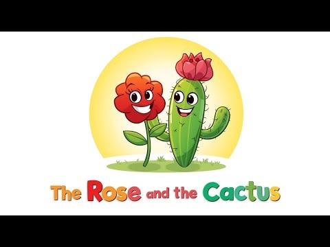Moral Story: The Rose & Cactus | Story for kids | English Story