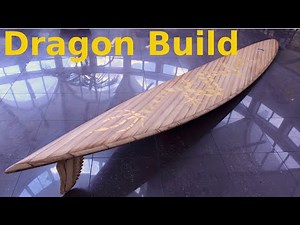 Building the 13'9' Dragon wooden surfboard