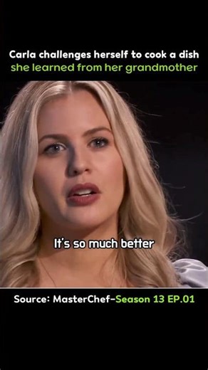 Carla challenges herself to cook dishes she learned from her grandmother