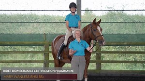 ITS ARRIVED! Get on the Rider Biomechanics Certification Programme today with Mary Wanless BHSI BSc - click Learn More | DressageTraining.TV