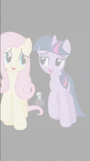 🦄 My little pony characters in Anime 😍 #shorts 128👉 @sweetponylife