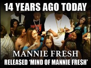 Hard to believe it was 14 years ago today that I released 'Mind of Mannie Fresh' #FreshFriday | Mannie Fresh