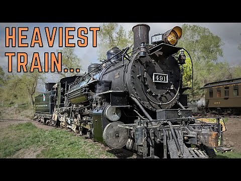 The HEAVIEST TRAIN 491 has pulled in 60+ YEARS!
