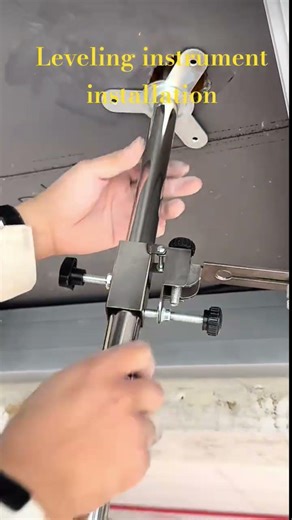 Leveling instrument installation#usashorts #diy