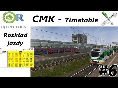 Open Rails - #6 Poradnik " Rozkład jazdy CMK - instalacja "