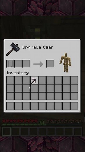 How to Craft a Netherite Pickaxe in Minecraft #minecraft