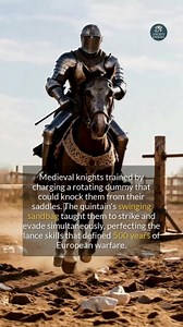 7.5K views · 75 reactions | Could you dodge a swinging counterweight on horseback? #history #medieval #historyfacts | Ancient Enigma | Facebook