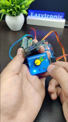 How to Use Servo Motor with Server Tester #servonotor #servertester #arduinoideas #eazytronic #diy
