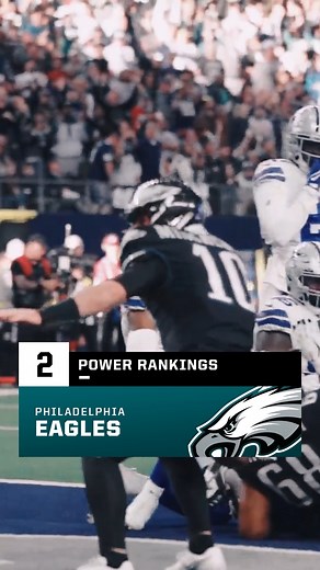 83K views · 1K reactions | Thoughts on the new No. 1 in this week's power rankings?  | NFL | Facebook