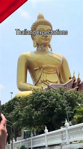 Thailand trip expectations vs reality 😩 #travel #thailand #chiangmai #bangkok