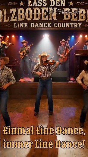 Lass den Holzboden beben! – Short2 – Line Dance Country