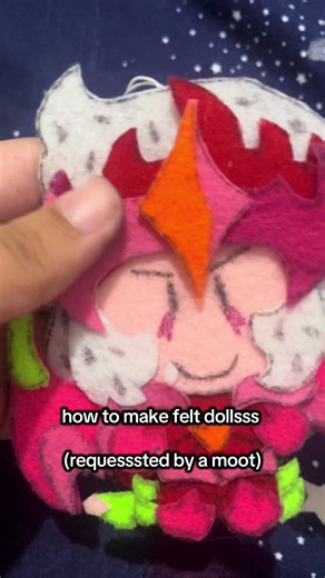 How to Make Adorable Felt Dolls Step by Step